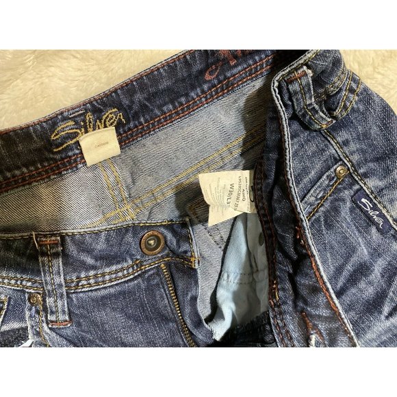 Silver Aiko Bootcut Stretch Medium Wash Jeans Women’s Size 30x33 (30x30 Msrd) - Picture 11 of 11